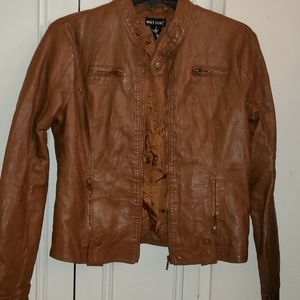 Faux Leather Jacket